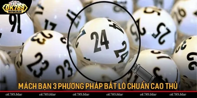 Mách bạn 3 phương pháp bắt lô chuẩn cao thủ Mách bạn 3 phương pháp bắt lô chuẩn cao thủ