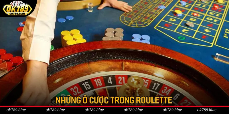 Những loại ô cược trong Roulette tại OK789